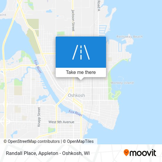 Randall Place map