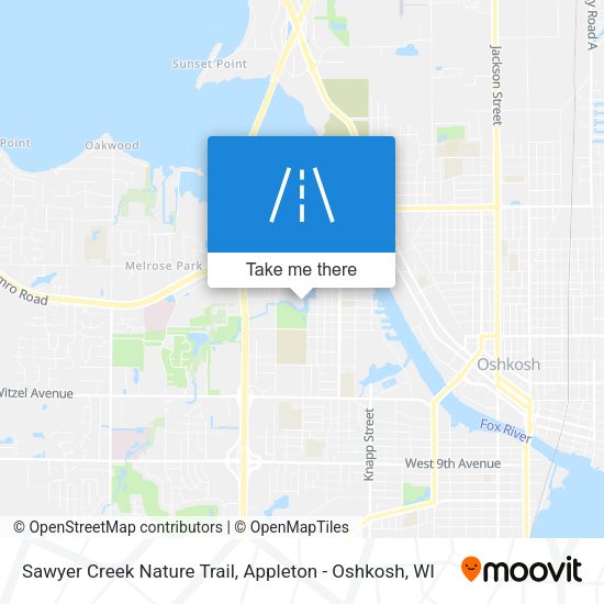 Mapa de Sawyer Creek Nature Trail
