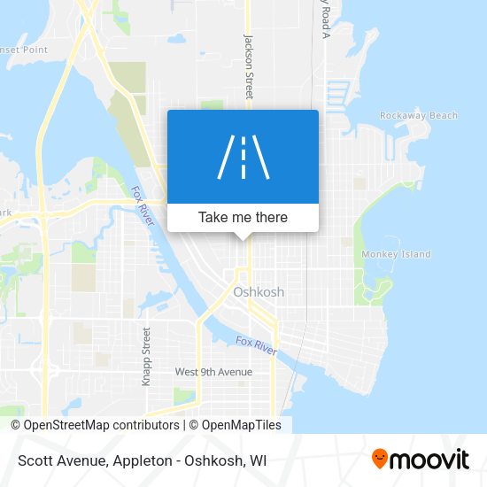 Mapa de Scott Avenue