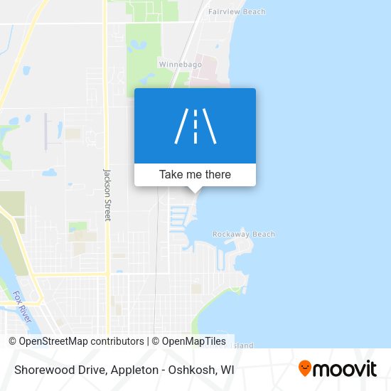 Shorewood Drive map