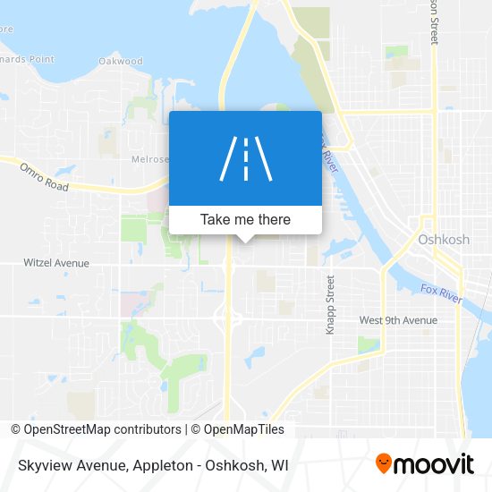 Skyview Avenue map