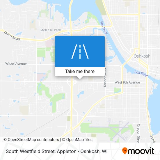 South Westfield Street map