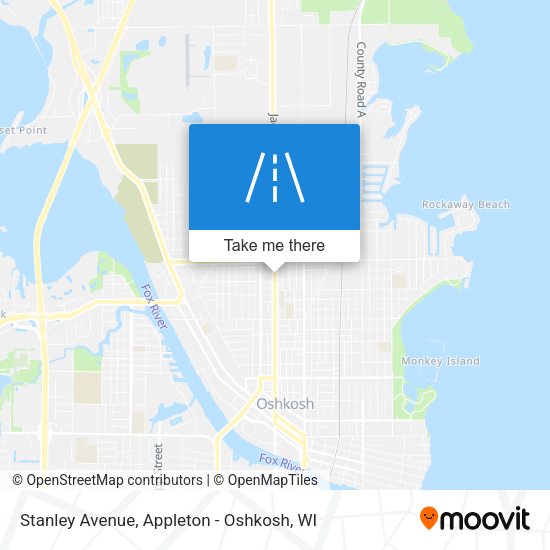 Stanley Avenue map