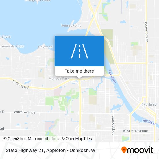 Mapa de State Highway 21