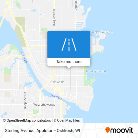 Sterling Avenue map