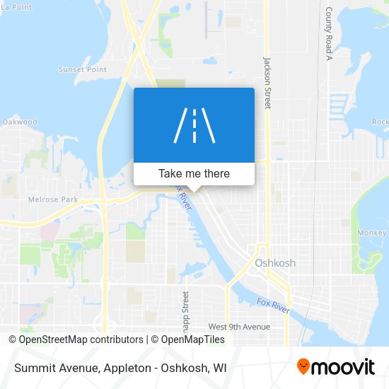 Mapa de Summit Avenue