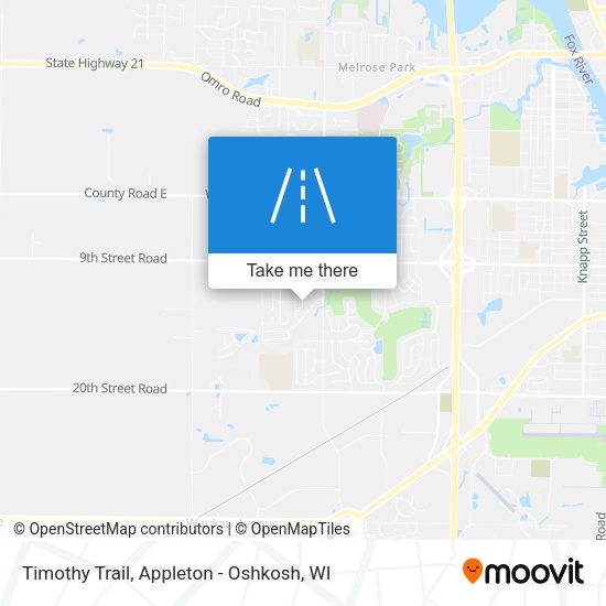 Mapa de Timothy Trail