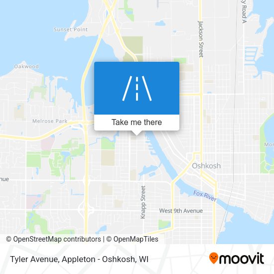 Mapa de Tyler Avenue