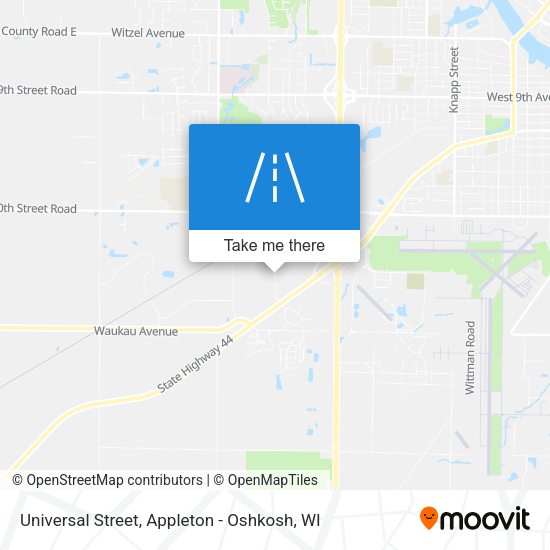 Mapa de Universal Street