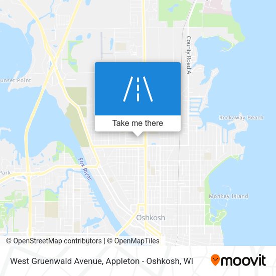 Mapa de West Gruenwald Avenue