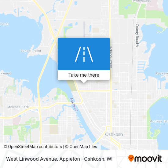 Mapa de West Linwood Avenue