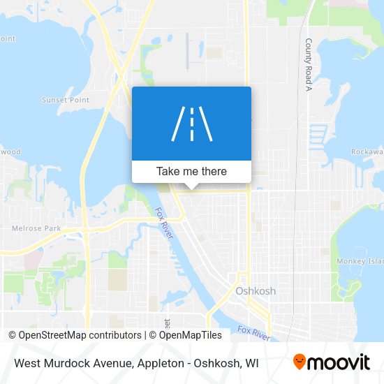 West Murdock Avenue map