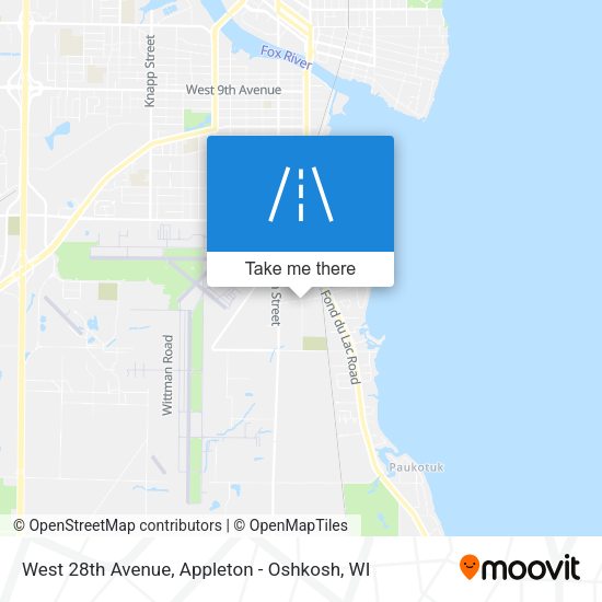 Mapa de West 28th Avenue