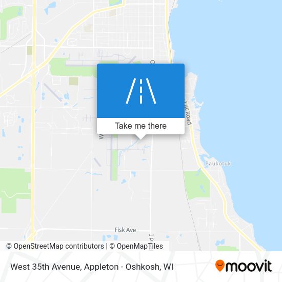 Mapa de West 35th Avenue
