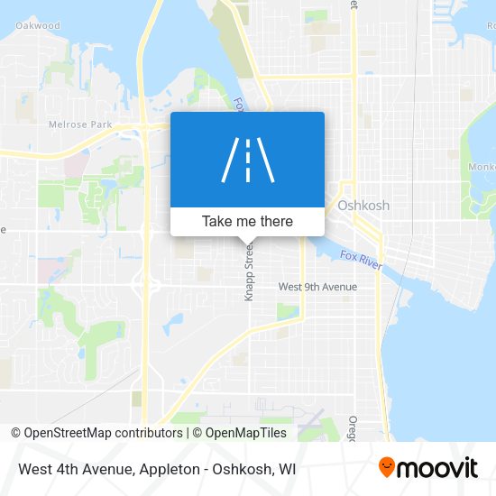 Mapa de West 4th Avenue
