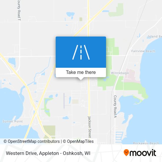 Mapa de Western Drive