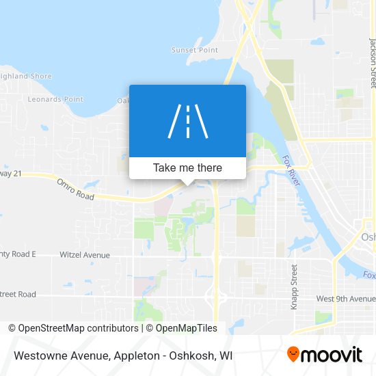 Mapa de Westowne Avenue