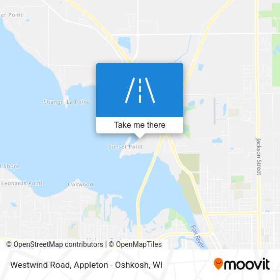 Mapa de Westwind Road