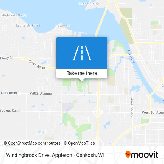 Mapa de Windingbrook Drive