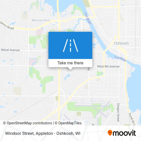 Windsor Street map