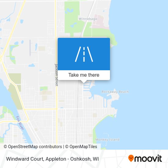 Windward Court map