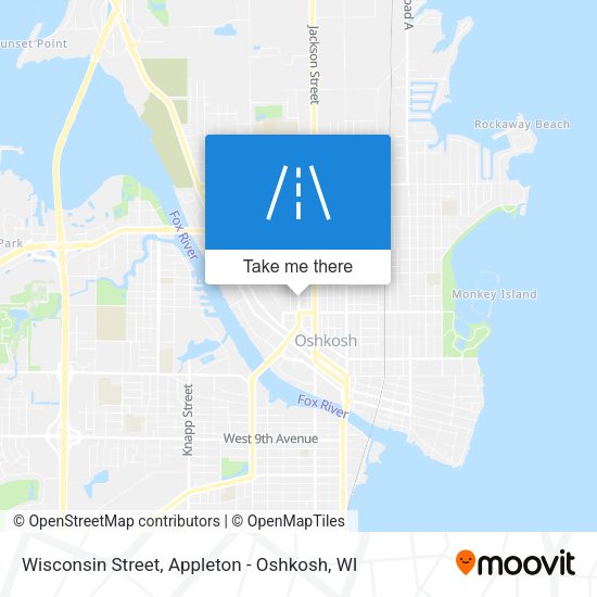Wisconsin Street map