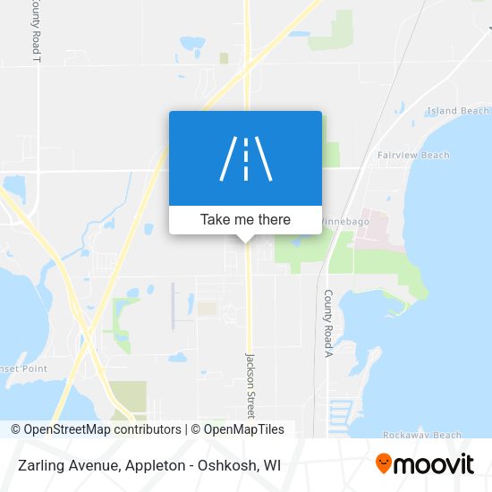 Zarling Avenue map
