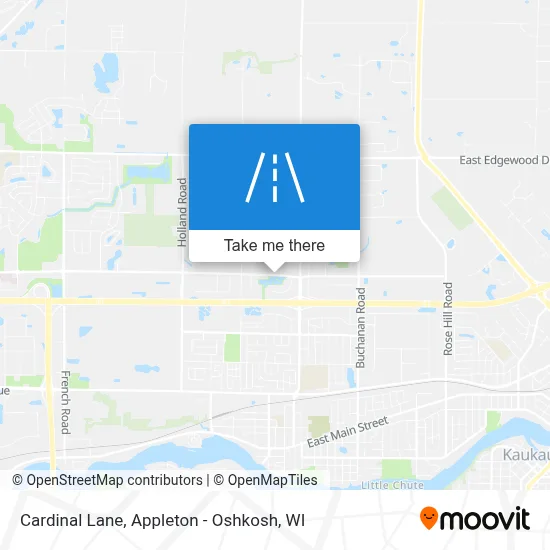 Cardinal Lane map
