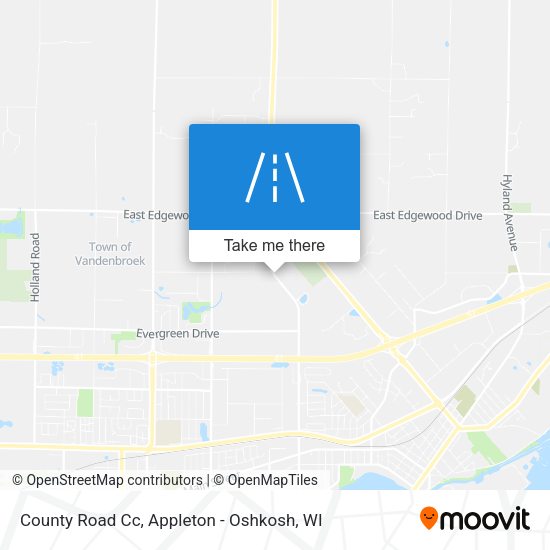 Mapa de County Road Cc