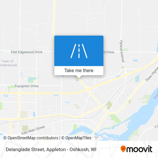 Delanglade Street map
