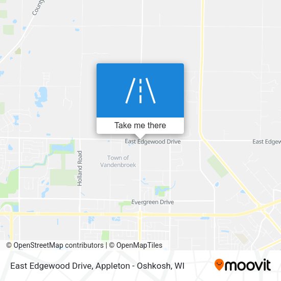 Mapa de East Edgewood Drive