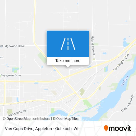 Mapa de Van Cops Drive