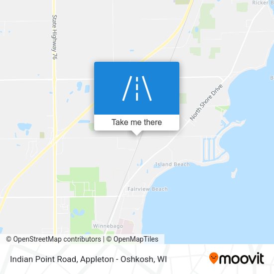 Mapa de Indian Point Road