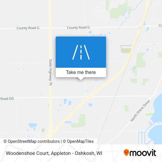Mapa de Woodenshoe Court