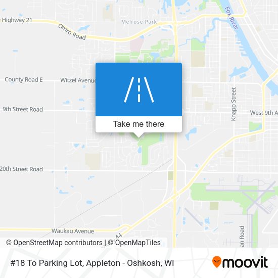 #18 To Parking Lot map
