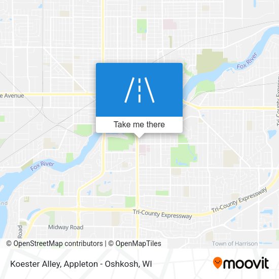 Mapa de Koester Alley