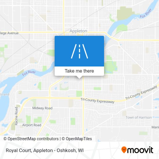 Royal Court map