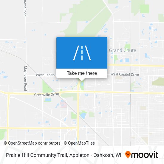 Prairie Hill Community Trail map