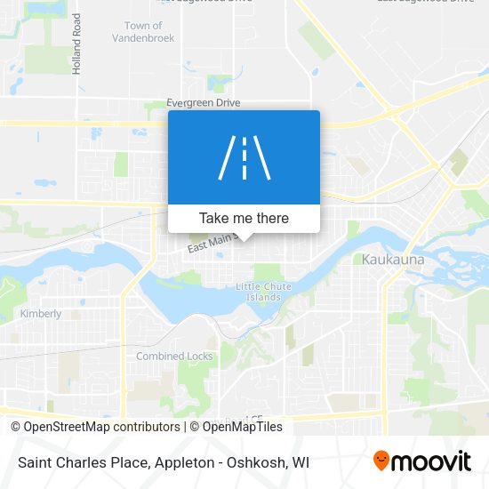 Saint Charles Place map