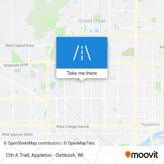 Cth A Trail map