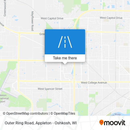 Outer Ring Road map