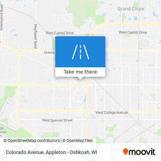 Colorado Avenue map