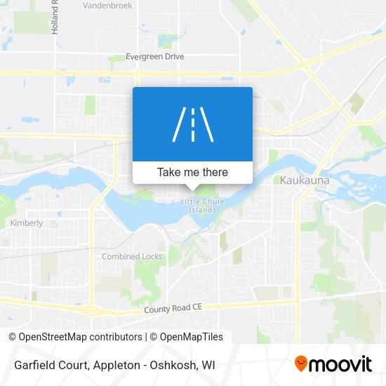 Garfield Court map