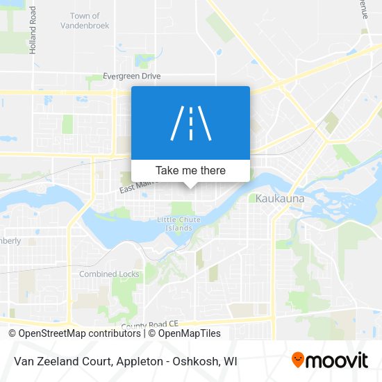 Van Zeeland Court map
