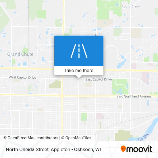 Mapa de North Oneida Street