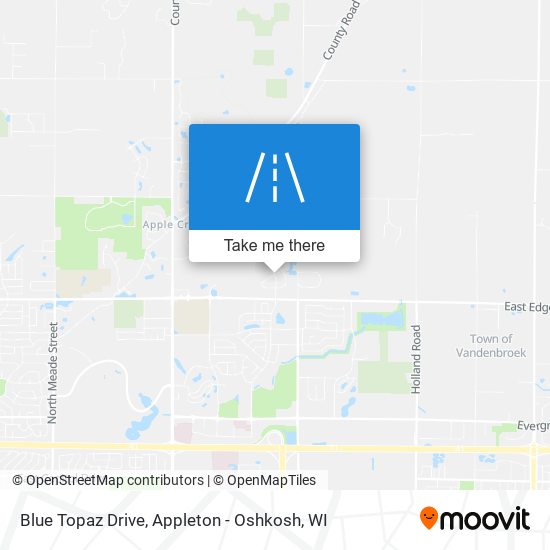 Blue Topaz Drive map