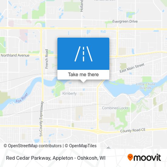 Red Cedar Parkway map