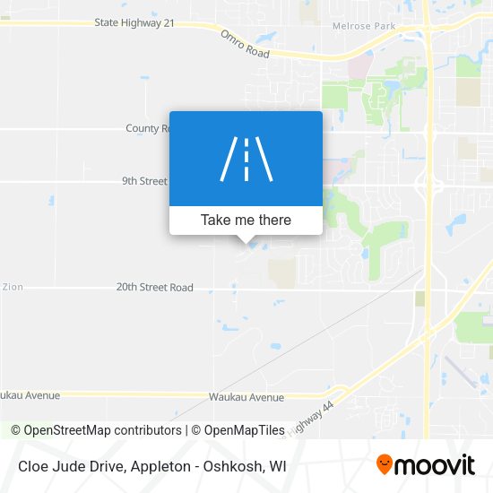 Mapa de Cloe Jude Drive