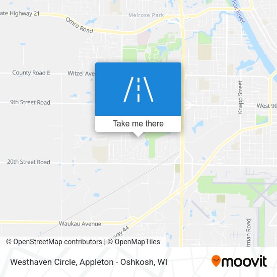 Westhaven Circle map