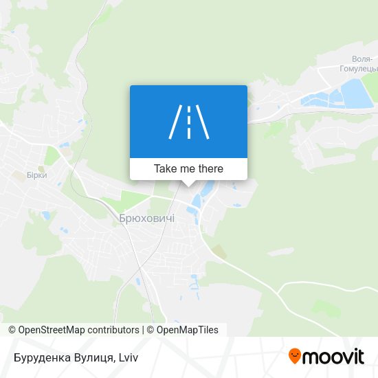 Буруденка Вулиця map